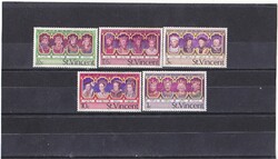 Saint Vincent and the Grenadines commemorative stamps 1977