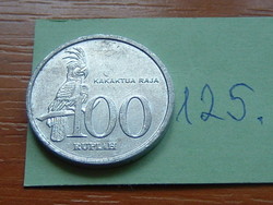 INDONÉZIA 100 RÚPIA 1999 ALU. KAKAKTUA RAJA Kakadu  125.