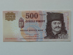 500 FORINT BANKJEGY, 2013 EB SOROZAT, UNC.