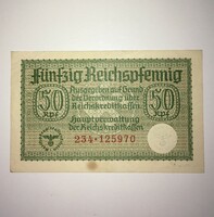 Fünfzig Reichspfenning 50 Náci pfenning
