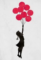 Banksy: Lány lufikkal