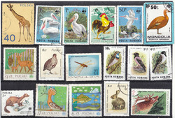 Stamp pack animals / abroad /