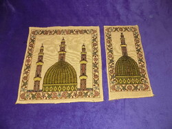 Keleti szőttes pár 18*37 és 36*38 cm (11/d)