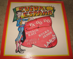Sample Eviva espana / pa-dö-dö, János Kulka, Kati Kovács, 1992 vinyl record