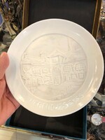 Herend lithofan dish, 125 years old, 15 cm in size