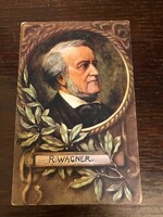 R. Wagner német klasszikus, romantikus zeneszerző.1813-1883 Színes képeslap. Postatiszta.