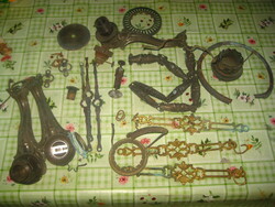 Antique chandelier parts made of copper for replacement or other use ...