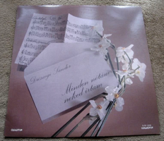Sample songs by Sándor Diószegi / all my songs I wrote for you 1992 vinyl record