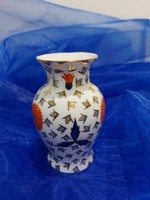 Rare patterned zsonay porcelain vase