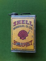 Shell Budapest antique oil jug