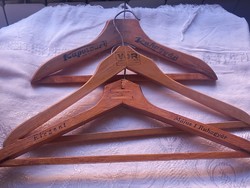 Clothes hangers from the socialist era in Kádár (red October, Kaposvár, May 1) - Retro design
