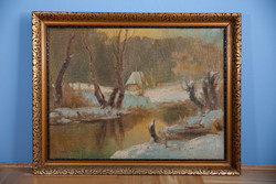 Csabai Pántl László ( 1904-1984) Landscape