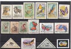 Stamp pack animals / Hungary /