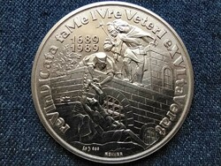Szigetvár Ostroma emlékérem 1566 1989 ezüst 42mm (id62496)