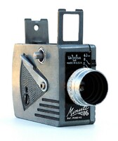 Minute 16 film camera shaped miniature spy camera