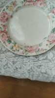 Pink fine china plate 26 cm