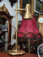 Antik stílusú 1 izzós állítható magasságú asztali lámpa