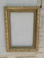 Antique thick wide, painting frame mirror picture frame, at least 100 years old