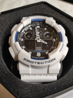 Casio g-shock watch ga-100b-7aer men's waterproof new metal box with authentication card