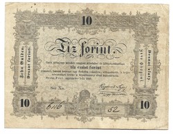10 Ten forints 1848 kossuth bankó 3.