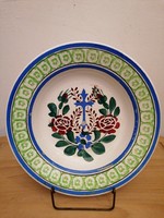 Wilhelmsburg hard ceramic wall plate