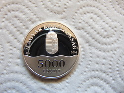 Nyári Olimpiai Játékok ezüst 5000 forint 2008 PP  31.46 gramm 925 - ös ezüst