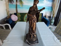 Bronze figural statue