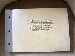 A Fővárosban közlekedők 1966 - ban érvényes menetjegyei bérletek, jegyek buszra , vonatra,  Hévre