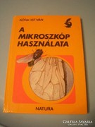 U12 Mikroszkóp használata kemény fedeles  szakkönyv ritkaság