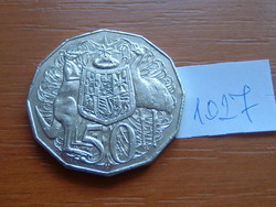 Australia 50 cents 2008 copper-nickel coat of arms, Elizabeth II # 1027