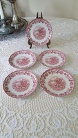 English faience myotts country life saucer 5 pcs.