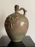 Rare antique zsolnay bait pitcher jug 1870