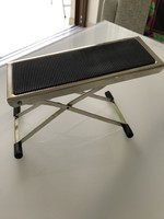 König & meyer guitar footrest, nickel-plated