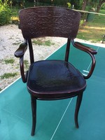 Jelzett Thonet szék karfás,karos