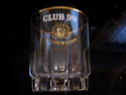 Rare retro club with 99 glasses