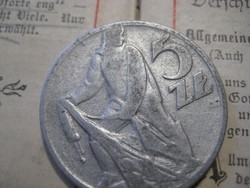 5 zloti  1952  Alumíniumból   Ritka  !!