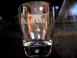 Chivas buborékos ritka pohár