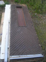 LEÁRAZVA Antik dupla bejárati ajtó erős 7 cm-es súlyos nagyméretű kulcsával +biztonsági retesz