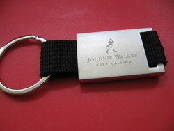 Johnnie walker with elegant metal keychain box