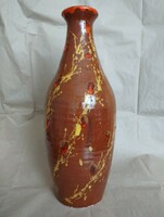 Large handicraft floor vase