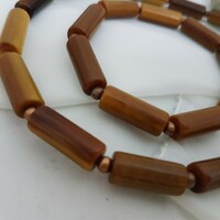Bakelite bead string and bracelet