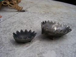 Walter bosse style incomplete hedgehog ashtray set