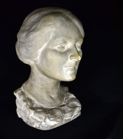 Lady of Krasnai (Krausz) (1884 -) bust statue ... From 1929 !!!