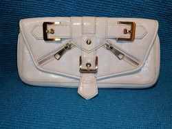 Isabella fiore white lacquer handbag (851)