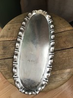 Antik ezüst tálca Dianás jelzéssel, 220gramm