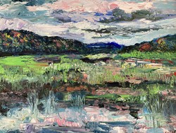 Francis Krieg painting / landscape