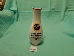 Hollóházi Kaszás István emlékverseny bányász váza
