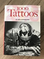 1000 Tattoos Taschen album, tetoválás témájú könyv