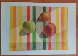 (K) picture of József Herpay, fruits 1.