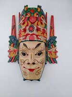 Far east wooden mask